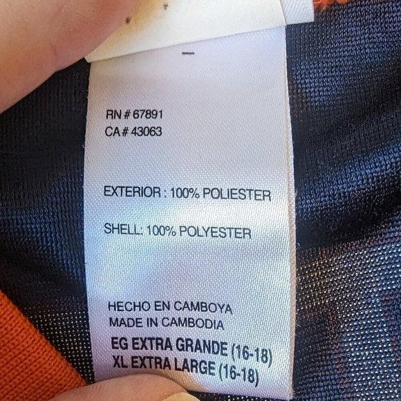 Chicago Bears Jay Cutler jersey NFL Team Apparel Kids XL 16-18 - Picture 9 of 12